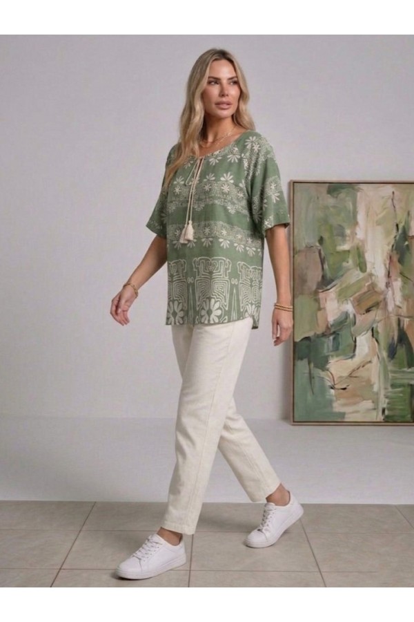 ΜΠΛΟΥΖΑ VISCOSE BOHO STYLE