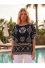 ΜΠΛΟΥΖΑ BOHO STYLE ΜΕ ΓΕΩΜΕΤΡΙΚΑ ΣΧΕΔΙΑ