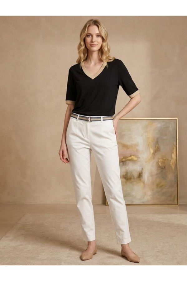 ΜΠΛΟΥΖΑ VISCOSE ME ΧΡΥΣΗ ΦΑΣΣΑ