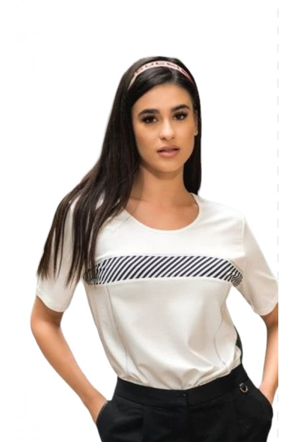 ΜΠΛΟΥΖΑ VISCOSE ΛΑΙΜΟΚΟΨΗ
