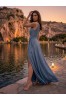 ΦΟΡΕΜΑ ΜΑΞΙ GLITTER/ LOUREX  ΚΡΟΥΑΖΕ