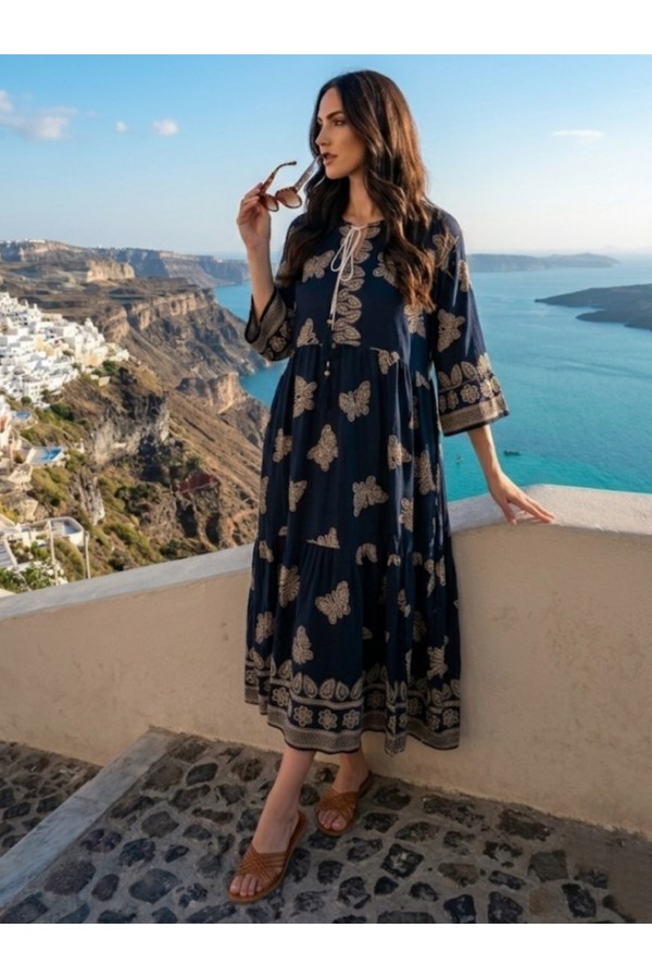 ΦΟΡΕΜΑ ΜΑΞΙ RESORT ΜΕ ΜΟΤΙΒΟ ΠΕΤΑΛΟΥΔΕΣ