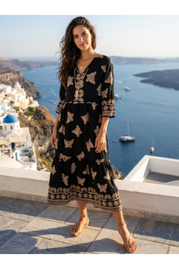 ΦΟΡΕΜΑ ΜΑΞΙ RESORT ΜΕ ΜΟΤΙΒΟ ΠΕΤΑΛΟΥΔΕΣ