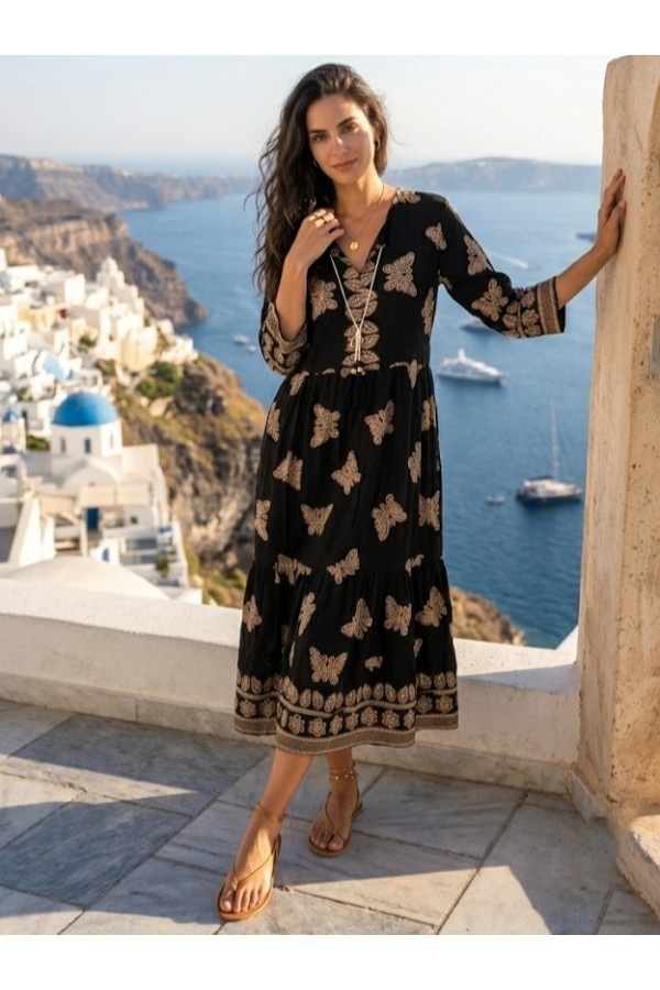 ΦΟΡΕΜΑ ΜΑΞΙ RESORT ΜΕ ΜΟΤΙΒΟ ΠΕΤΑΛΟΥΔΕΣ