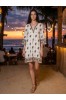 ΦΟΡΕΜΑ MIDI  RESORT LINEN LOOK
