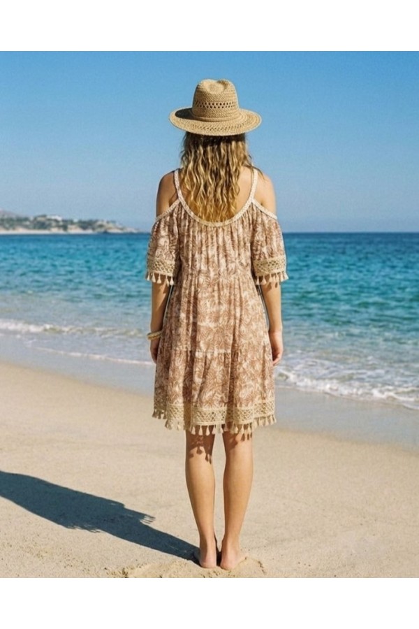 ΦΟΡΕΜΑ BOHO-CHIC STYLE ΑΛΦΑ ΓΡΑΜΜΗ