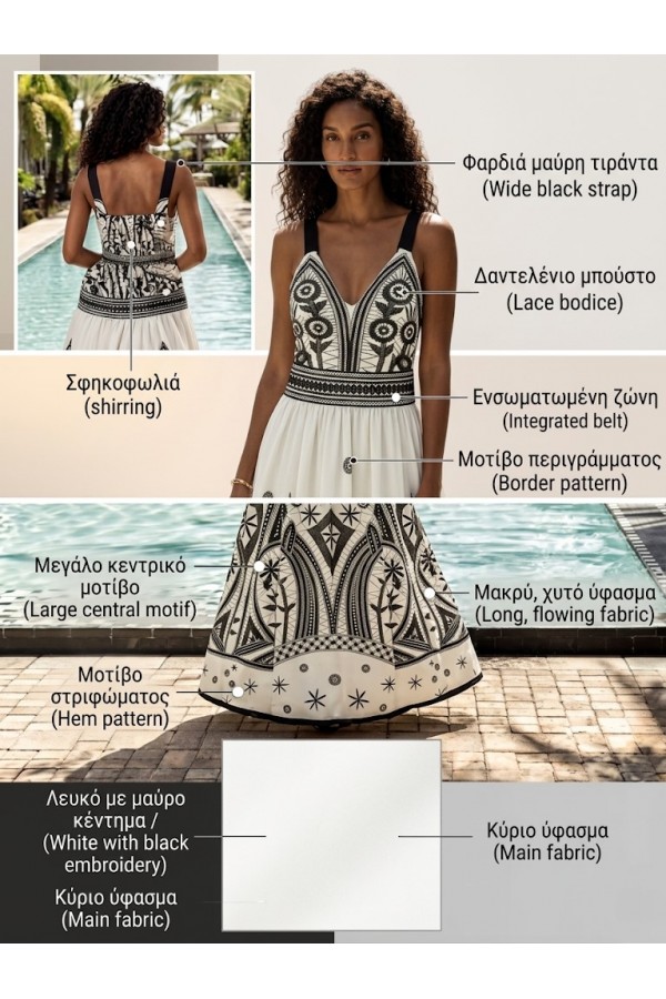 ΦΟΡΕΜΑ MAXI RESORT ETHNIC STYLE