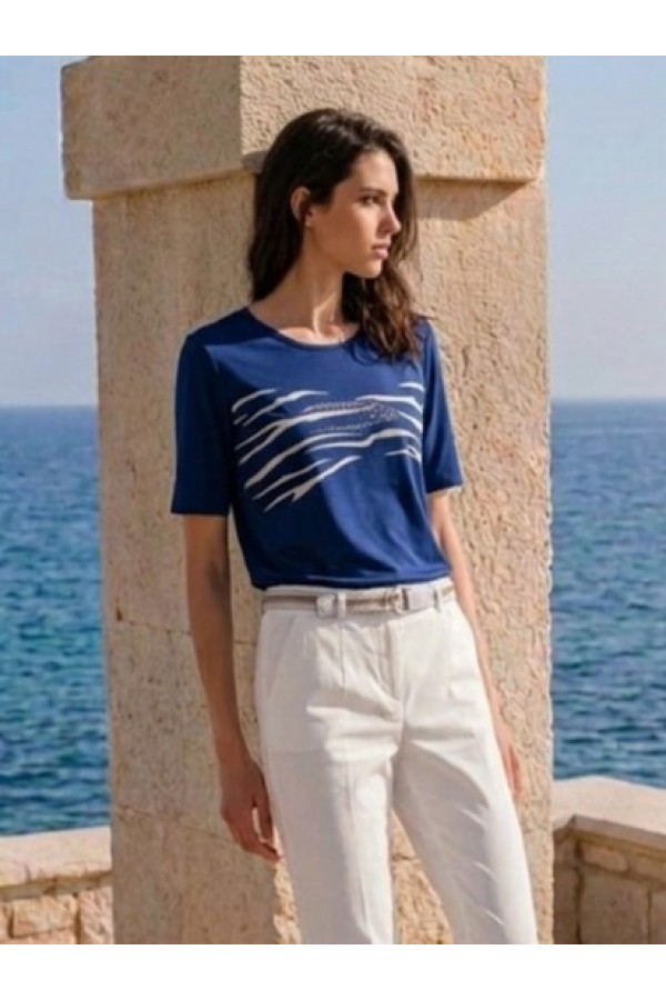 ΜΠΛΟΥΖΑ VISCOSE ME ΤΥΠΩΜΑ