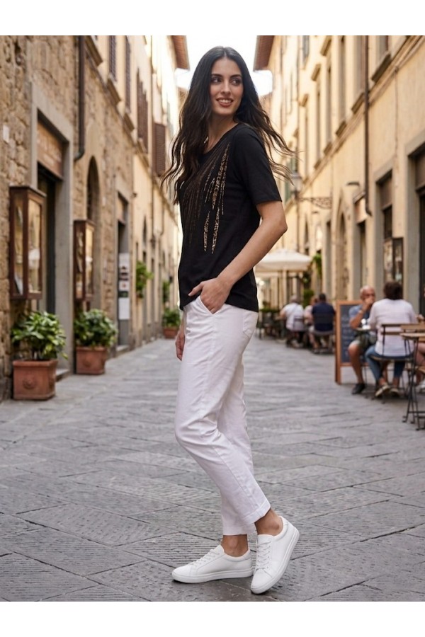 ΜΠΛΟΥΖΑ VISCOSE ΜΕ ΤΥΠΩΜΑ