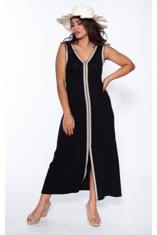 ΦΟΡΕΜΑ VISCOSE ΜΕ ΤΡΕΣΣΑ