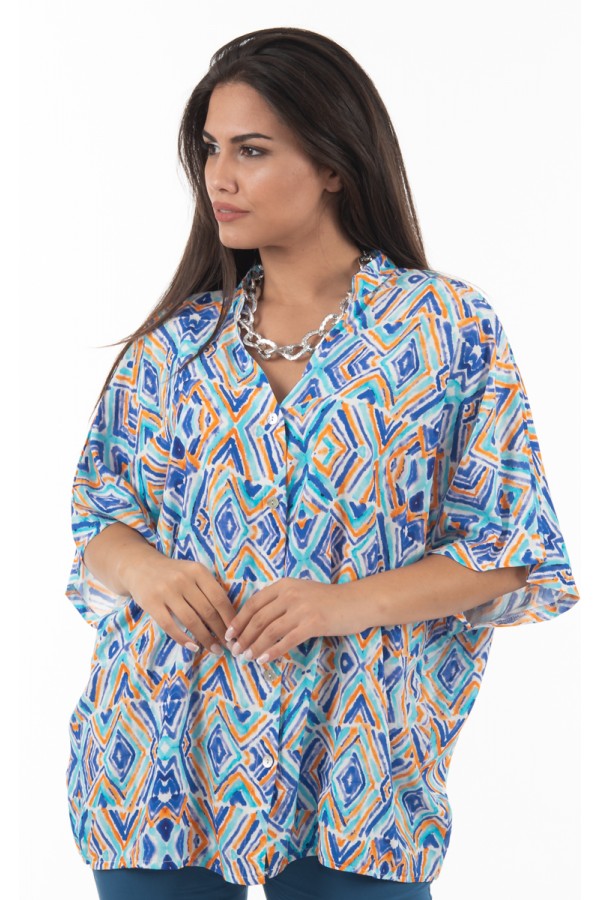 ΠΟΥΚΑΜΙΣΟ ΕΜΠΡΙΜΕ VISCOSE OVERSIZE