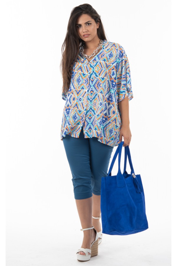 ΠΟΥΚΑΜΙΣΟ ΕΜΠΡΙΜΕ VISCOSE OVERSIZE