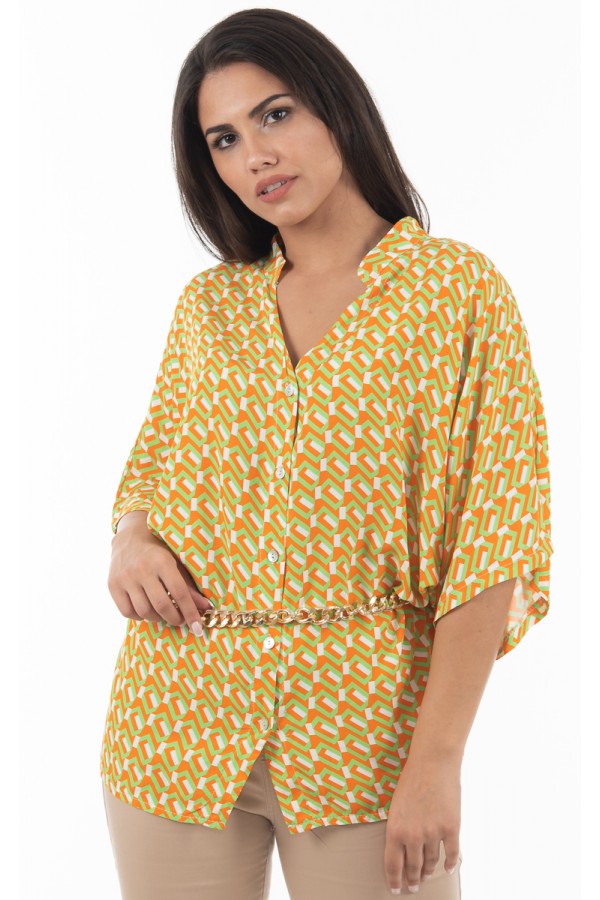 ΠΟΥΚΑΜΙΣΟ ΕΜΠΡΙΜΕ VISCOSE OVERSIZE