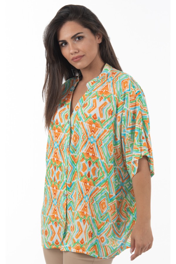 ΠΟΥΚΑΜΙΣΟ ΕΜΠΡΙΜΕ VISCOSE OVERSIZE