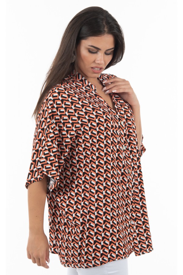 ΠΟΥΚΑΜΙΣΟ ΕΜΠΡΙΜΕ VISCOSE OVERSIZE