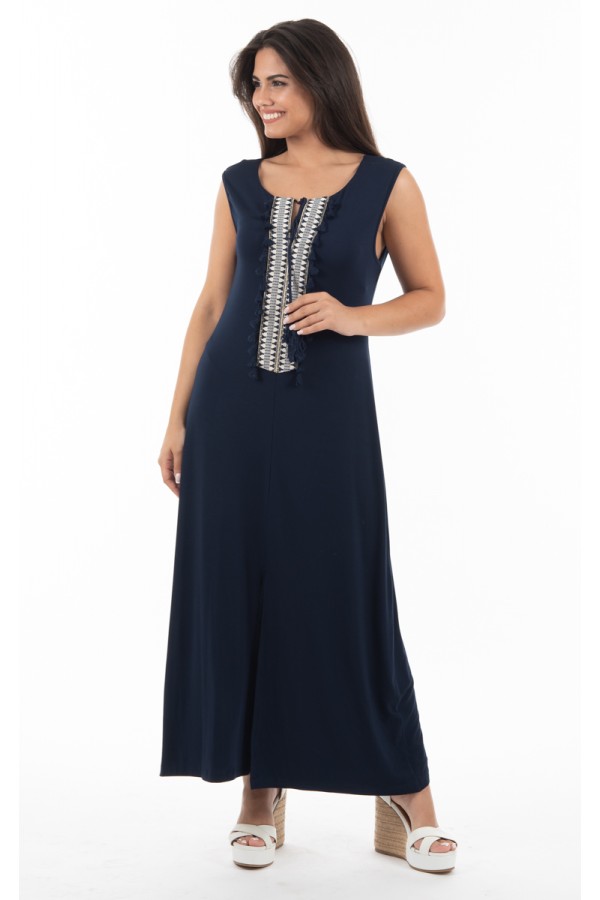 ΦΟΡΕΜΑ VISCOSE BAMBOO ΜΕ ΤΡΕΣΑ DONNA MARTHA