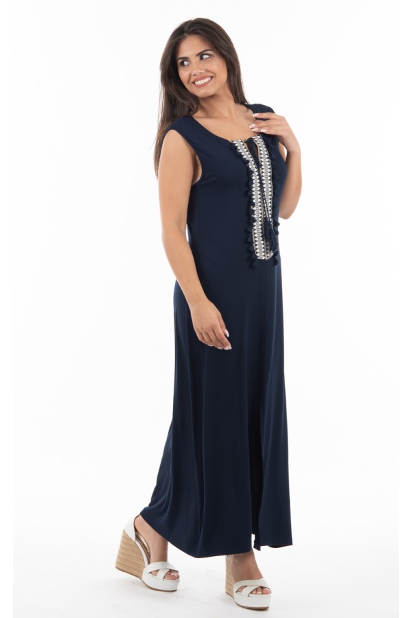 ΦΟΡΕΜΑ VISCOSE BAMBOO ΜΕ ΤΡΕΣΑ DONNA MARTHA