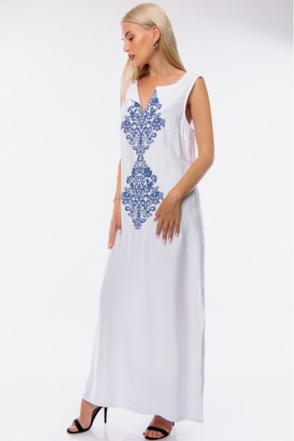 ΚΑΦΤΑΝΙ VISCOSE LINEN LOOK ΜΕ ΤΥΠΩΜΑ
