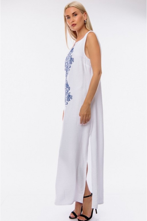 ΚΑΦΤΑΝΙ VISCOSE LINEN LOOK ΜΕ ΤΥΠΩΜΑ