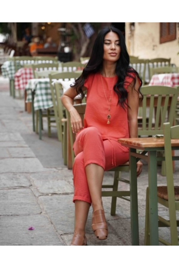 ΣΕΤ LINEN LOOK ΜΕ ΚΟΛΙΕ