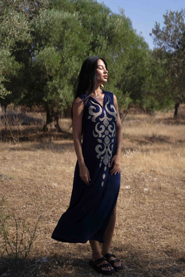 ΦΟΡΕΜΑ VISCOSE BAMBOO ΑΜΑΝΙΚΟ ΜΕ ΤΥΠΩΜΑ