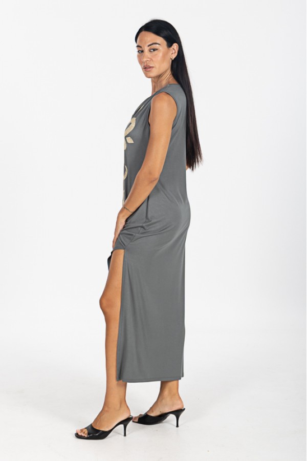 ΦΟΡΕΜΑ VISCOSE BAMBOO ΑΜΑΝΙΚΟ ΜΕ ΤΥΠΩΜΑ