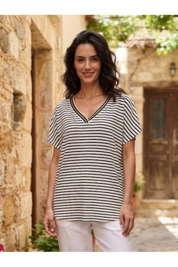 ΜΠΛΟΥΖΑ VISCOSE BE ΕΛΑΣΤΙΚΗ