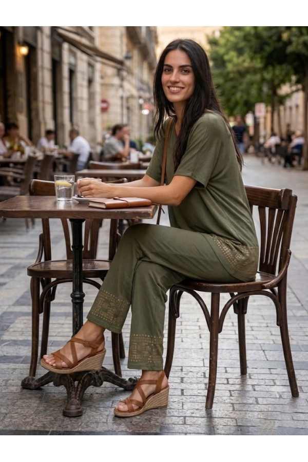 ΣΕΤ VISCOSE BAMBOO ΕΛΑΣΤΙΚΟ ΜΕ ΤΥΠΩΜΑ