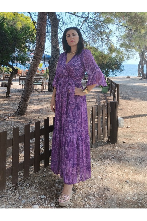 ΦΟΡΕΜΑ ΚΡΟΥΑΖΕ ΜΑΞΙ ΜΟΥΣΕΛΙΝΑ ΜΕ ΚΑΜΠΑΝΑ ΜΑΝΙΚΙ