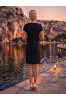ΦΟΡΕΜΑ MIDI  LINEN LOOK ME ΤΥΠΩΜΑ