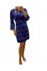 ΦΟΡΕΜΑ SATIN VELVET ΜΑΟ ΓΙΑΚΑ DONNA MARTHA