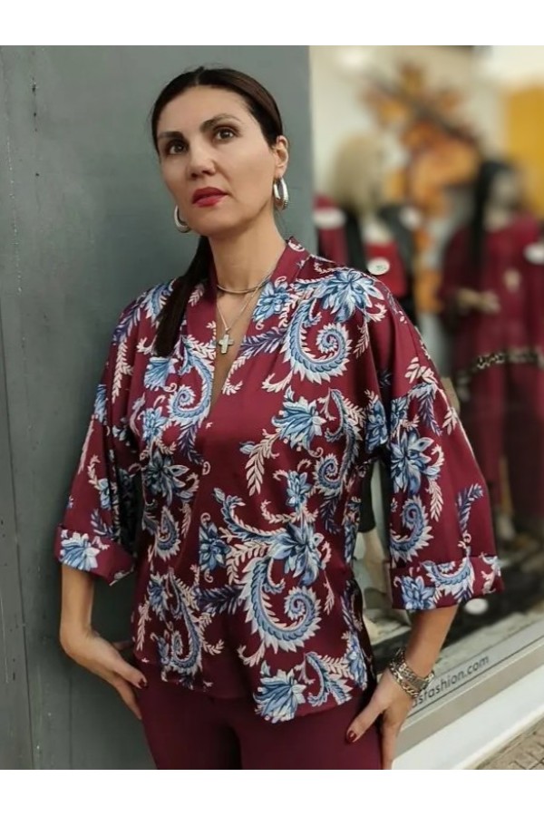 ΠΟΥΚΑΜΙΣΑ ΤΟΥΝΙΚ BOHO ΕΜΠΡΙΜΕ ΣΑΤΕΝ