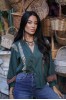 ΠΟΥΚΑΜΙΣΟ BOHO VISCOSE ΜΕ ΧΡΥΣΟ ΚΕΝΤΗΜΑ