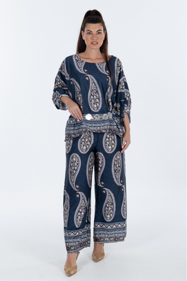 ΣΕΤ ΣΑΤΕΝ ΜΕ ΣΧΕΔΙΟ PAISLEY