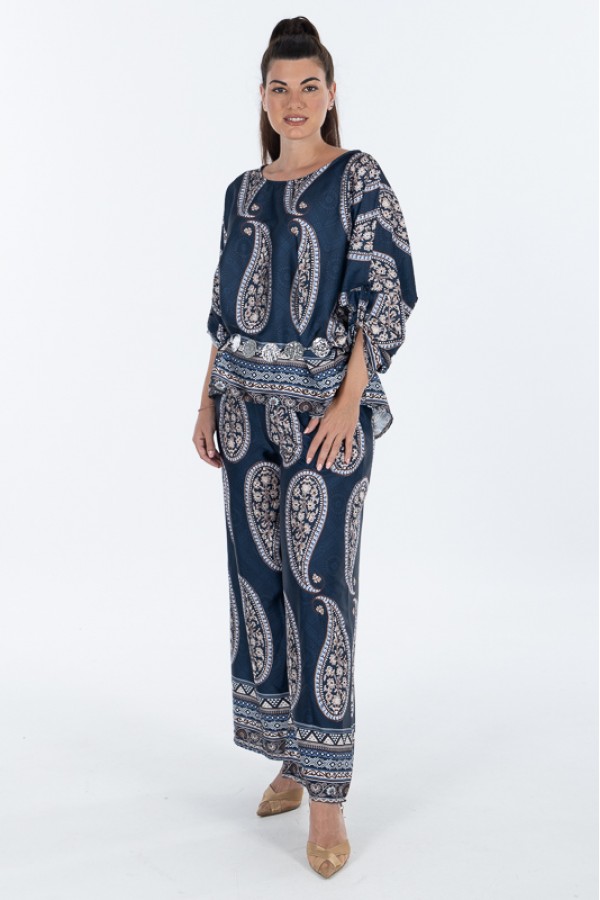 ΣΕΤ ΣΑΤΕΝ ΜΕ ΣΧΕΔΙΟ PAISLEY