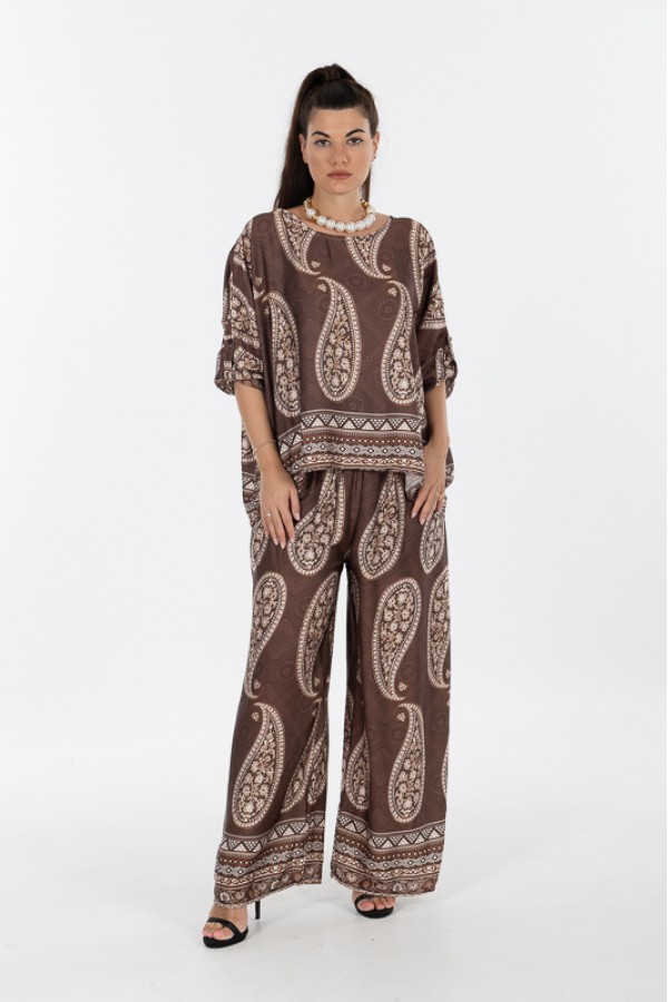 ΣΕΤ ΣΑΤΕΝ ΜΕ ΣΧΕΔΙΟ PAISLEY