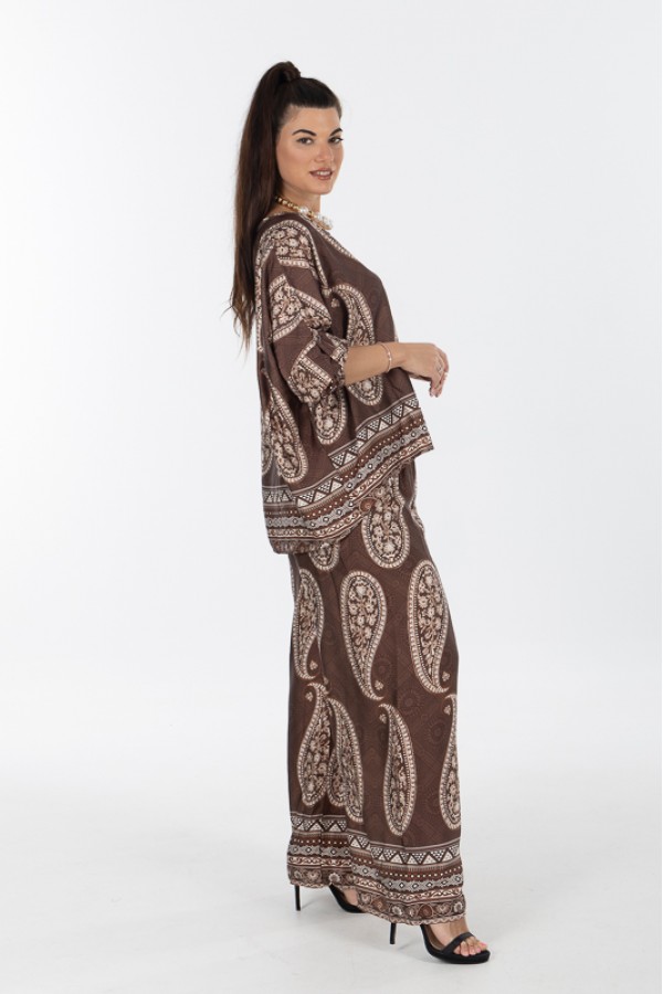 ΣΕΤ ΣΑΤΕΝ ΜΕ ΣΧΕΔΙΟ PAISLEY