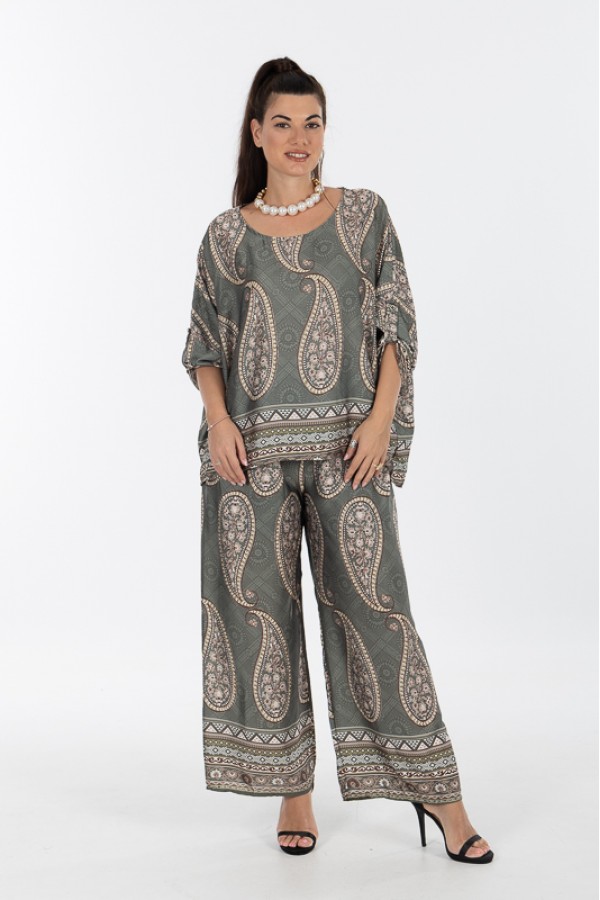 ΣΕΤ ΣΑΤΕΝ ΜΕ ΣΧΕΔΙΟ PAISLEY