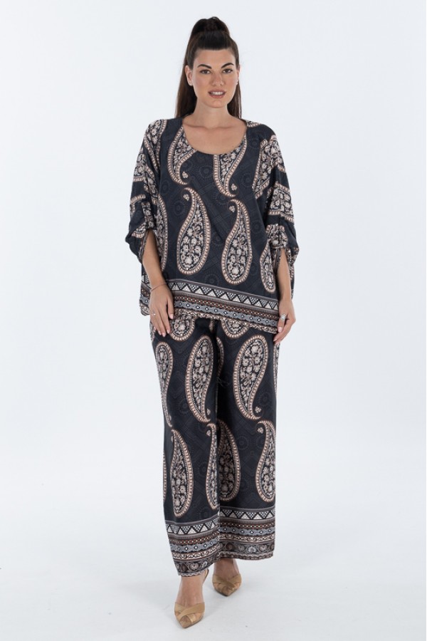 ΣΕΤ ΣΑΤΕΝ ΜΕ ΣΧΕΔΙΟ PAISLEY