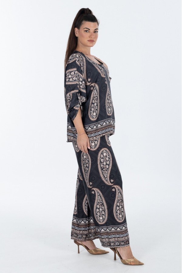 ΣΕΤ ΣΑΤΕΝ ΜΕ ΣΧΕΔΙΟ PAISLEY