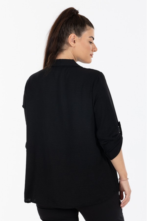 ΜΠΛΟΥΖΑ VISCOSE ΜΕ ΧΡΥΣΗ ΑΓΚΡΑΦΑ