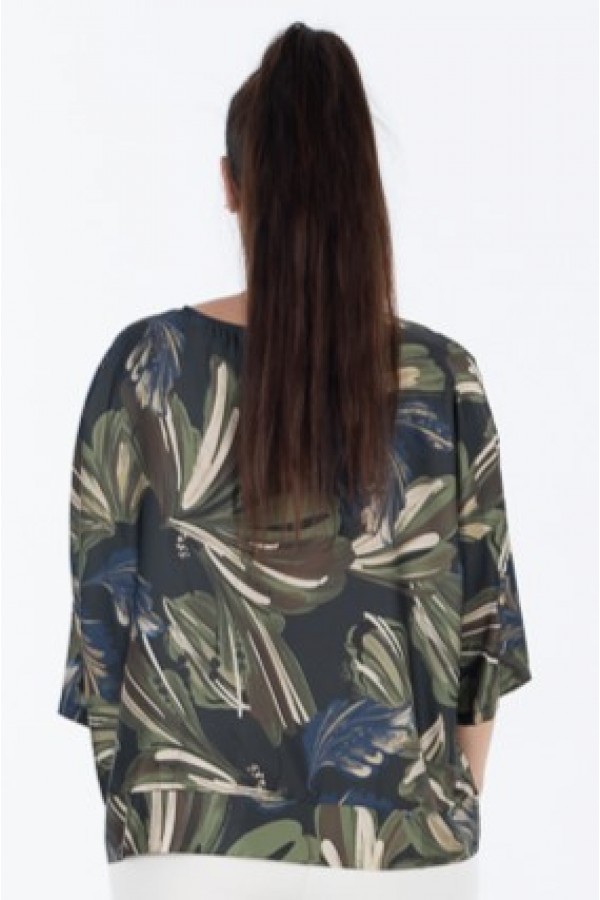 ΜΠΛΟΥΖΑ ΣΑΤΕΝ ΑΝΕΤΗ ΓΡΑΜΜΗ ΜΕ ΜΑΝΙΚΙ ΤΡΙΩΝ ΤΕΤΑΡΤΩΝ