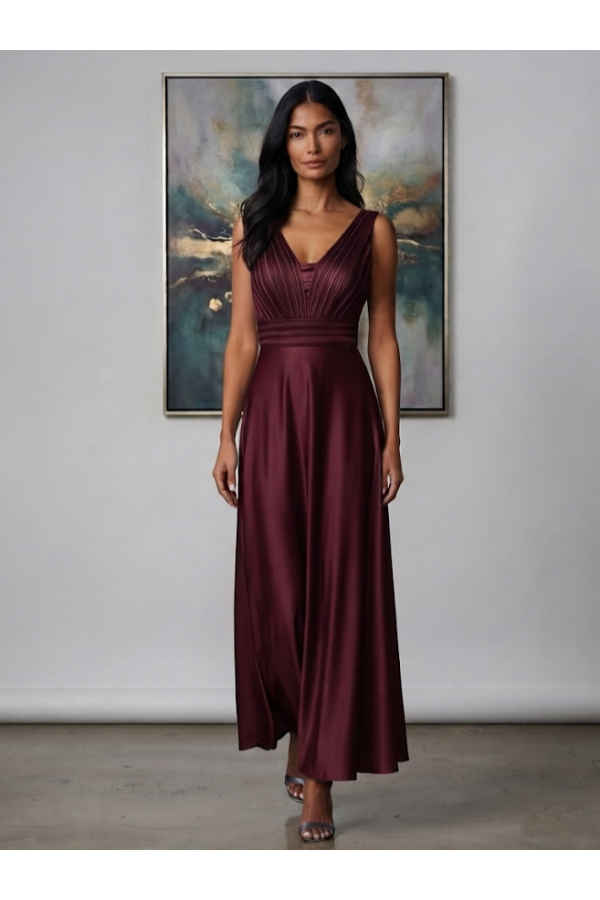 ΦΟΡΕΜΑ ΜΑΧΙ SATIN LOOK