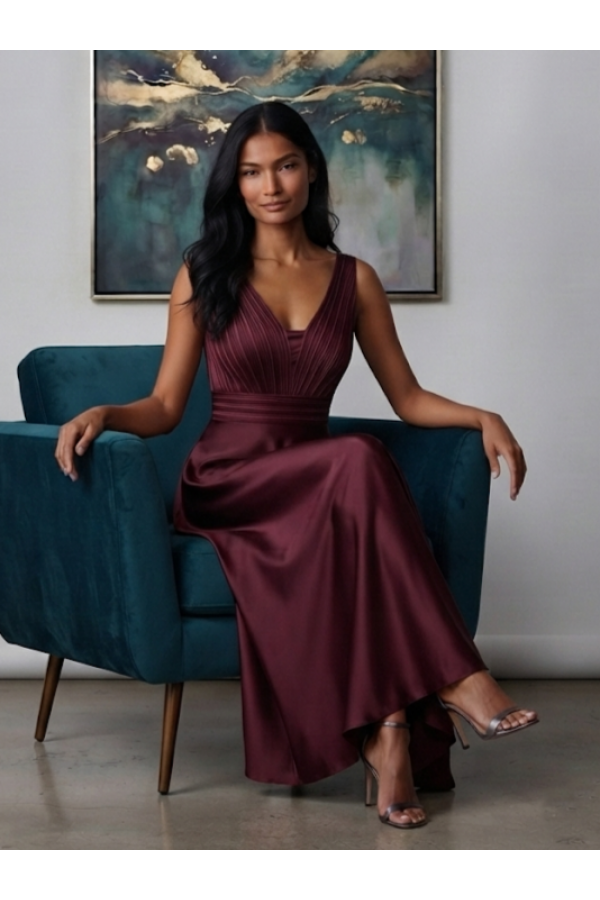 ΦΟΡΕΜΑ ΜΑΧΙ SATIN LOOK