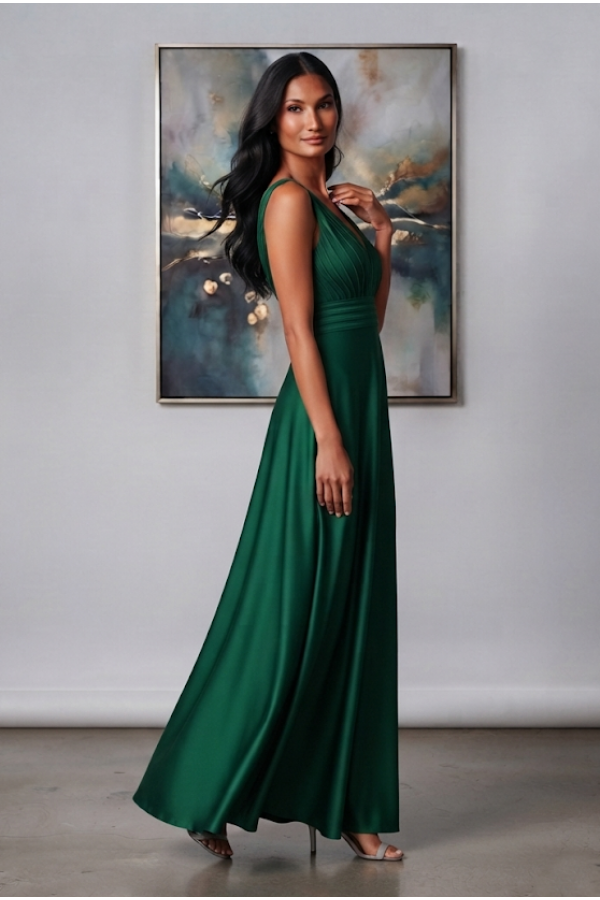 ΦΟΡΕΜΑ ΜΑΧΙ SATIN LOOK