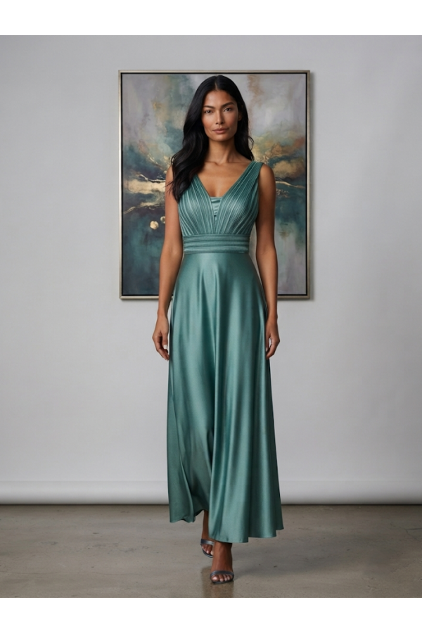 ΦΟΡΕΜΑ ΜΑΧΙ SATIN LOOK