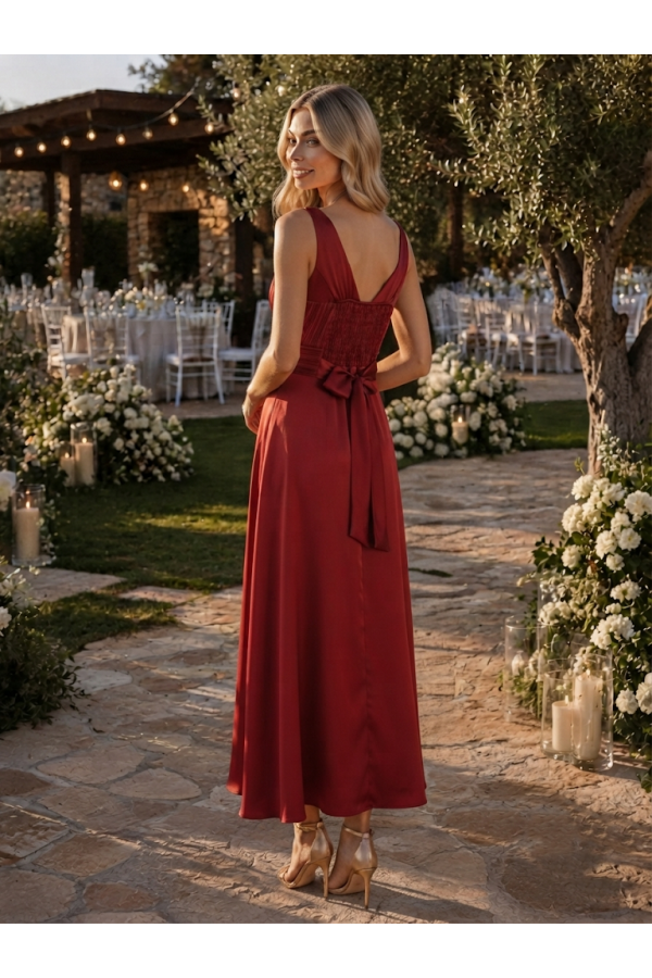 ΦΟΡΕΜΑ ΜΑΧΙ SATIN LOOK