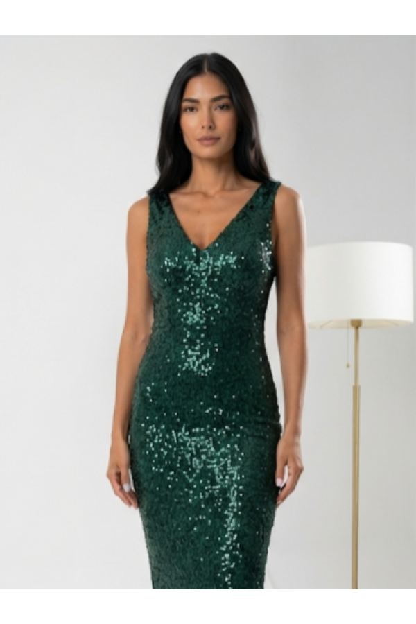 ΦΟΡΕΜΑ ΜΑΞΙ ΜΕ ΠΑΓΙΕΤΑ ΕΦΑΡΜΟΣΤΗ ΓΡΑΜΜΗ (BODYCON/PENCIL)