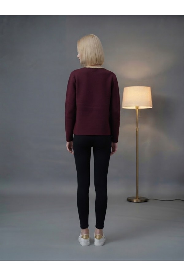 ΖΑΚΕΤΑ ΠΛΕΚΤΗ VISCOSE ΤΥΠΟΥ CHANEL
