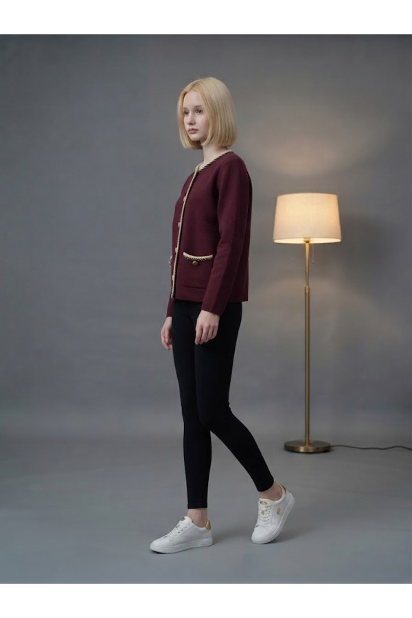 ΖΑΚΕΤΑ ΠΛΕΚΤΗ VISCOSE ΤΥΠΟΥ CHANEL